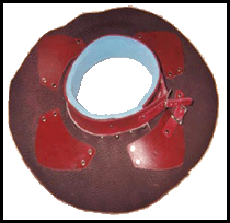 Leather Mantle Gorget